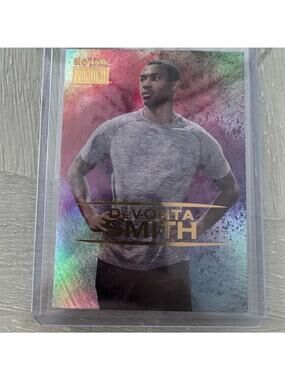 2021 Devonta Smith Skybox Premium Metal Universe Champion